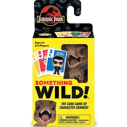Jurassic Park T-Rex Something Wild Pop! Card Game