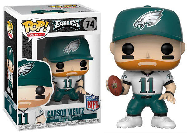 Carson Wentz (White Jersey, Philadelphia Eagles, NFL) 74