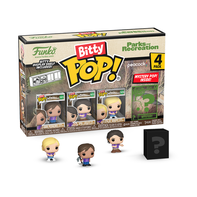 Parks and Recreation Pawnee Goddesses Funko Bitty Pop! Mini-Figure 4-Pack