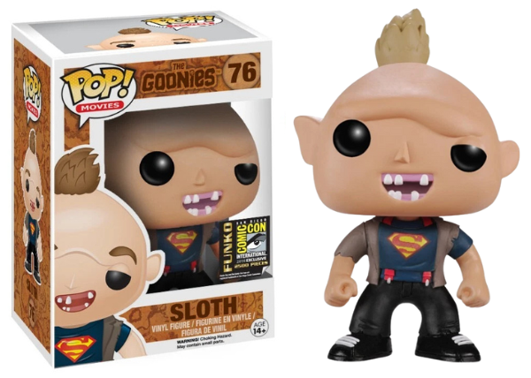 Sloth (Superman Shirt, The Goonies) 76 - 2014 SDCC Exclusive /2500 made [Light Damage]