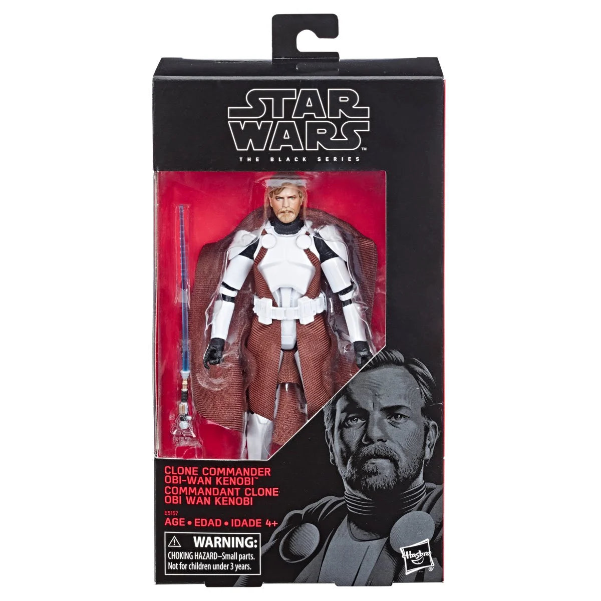 Star Wars The Black Series Clone Commander Obi-Wan Kenobi 6-inch Action Figure