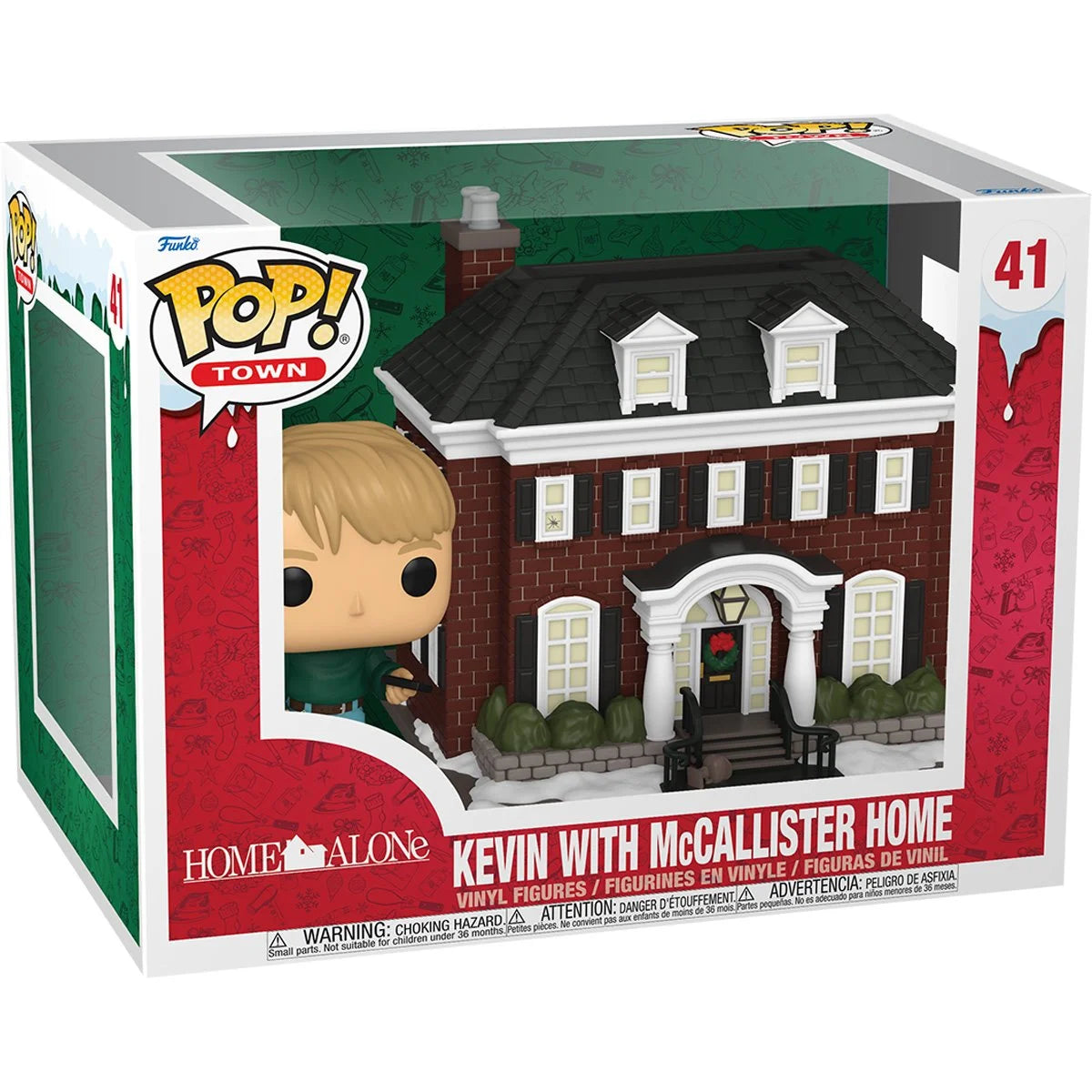 Home Alone Kevin McCallister with Home Funko Pop! Town