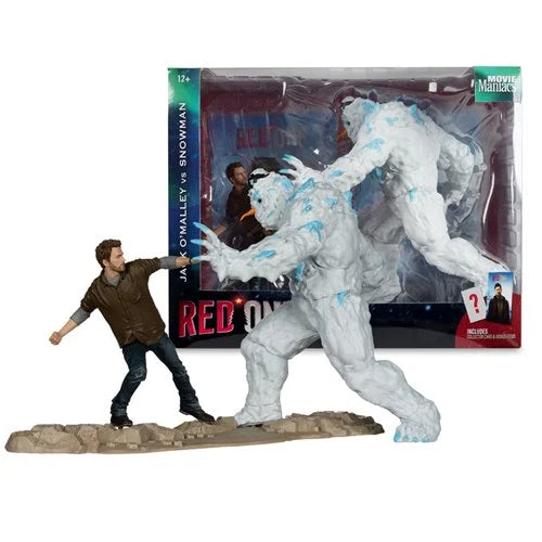 Movie Maniacs Red One Jack O'Malley vs. Snowman 6-Inch Scale Posed Figure 2-Pack