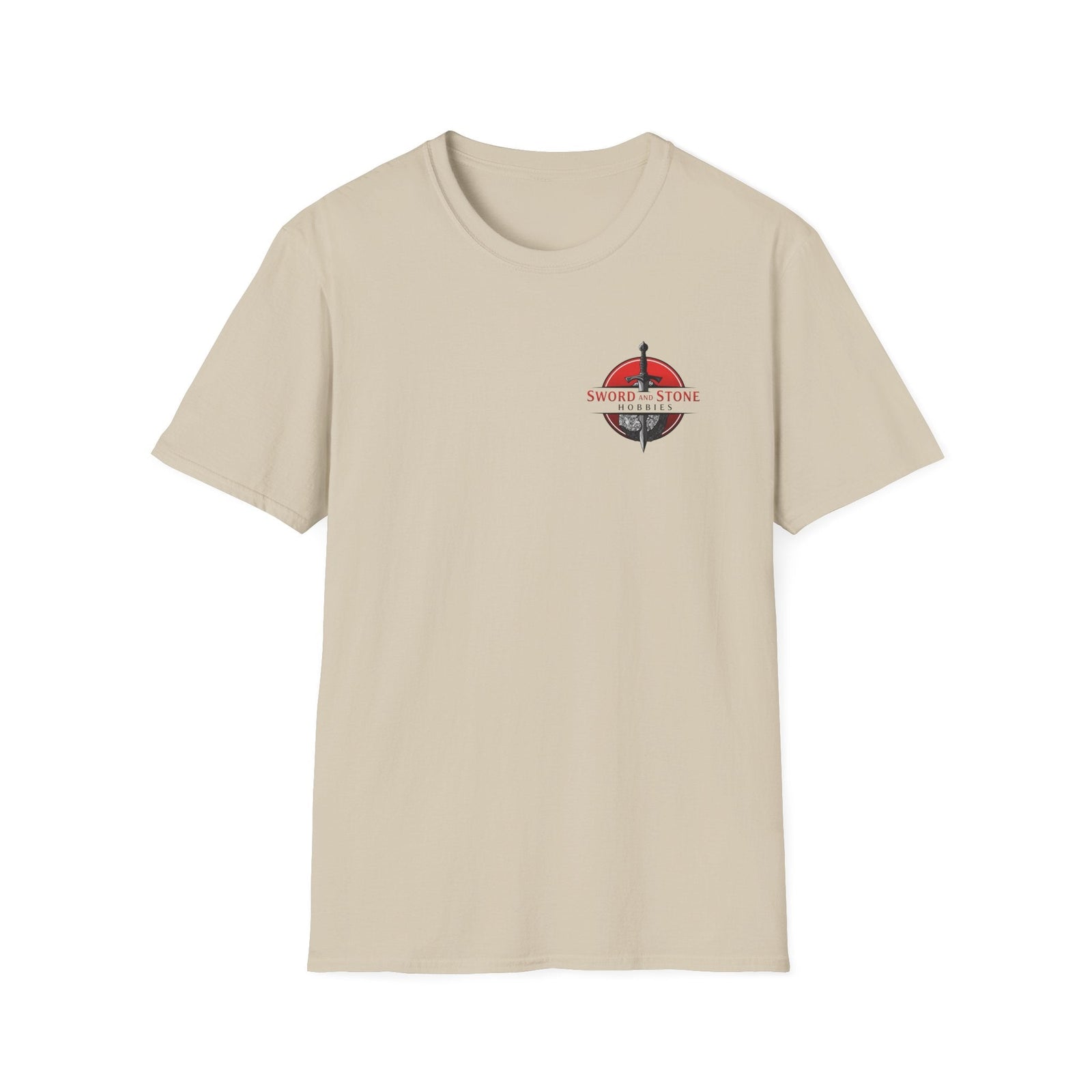 Sword and Stone Hobbies Logo T-Shirt - Sand