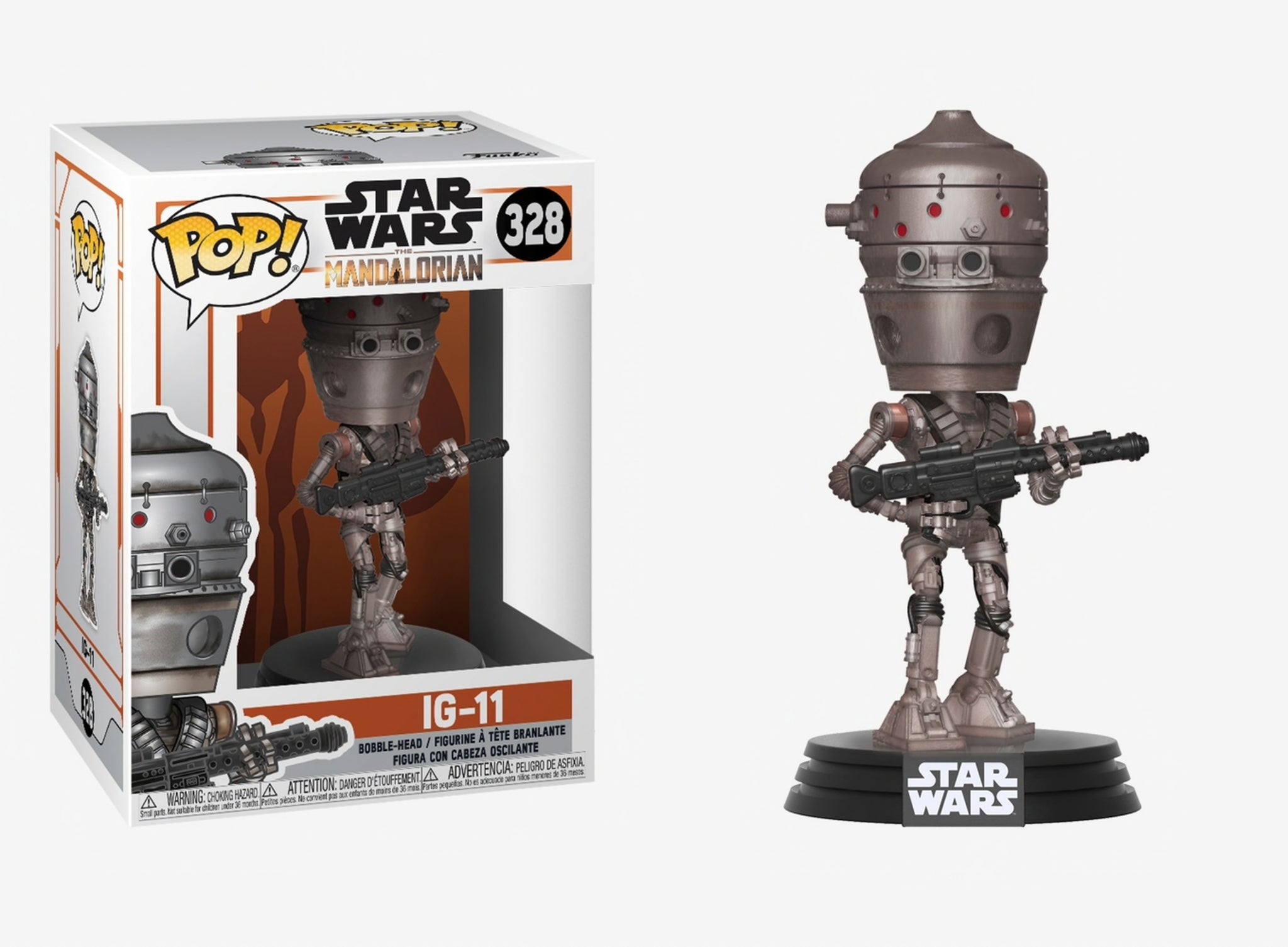 Ig-11 Pop Star Wars The Mandalorian Bobblehead