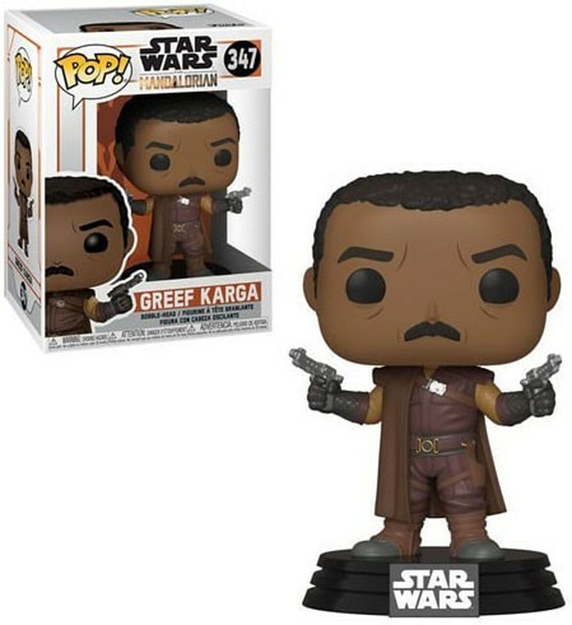 Greef Karga Funko Pop Star Wars The Mandalorian Bobblehead