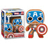 Captain America Funko Pop! Marvel: Holiday Vinyl Bobblehead