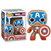 Captain America Funko Pop! Marvel: Holiday Vinyl Bobblehead