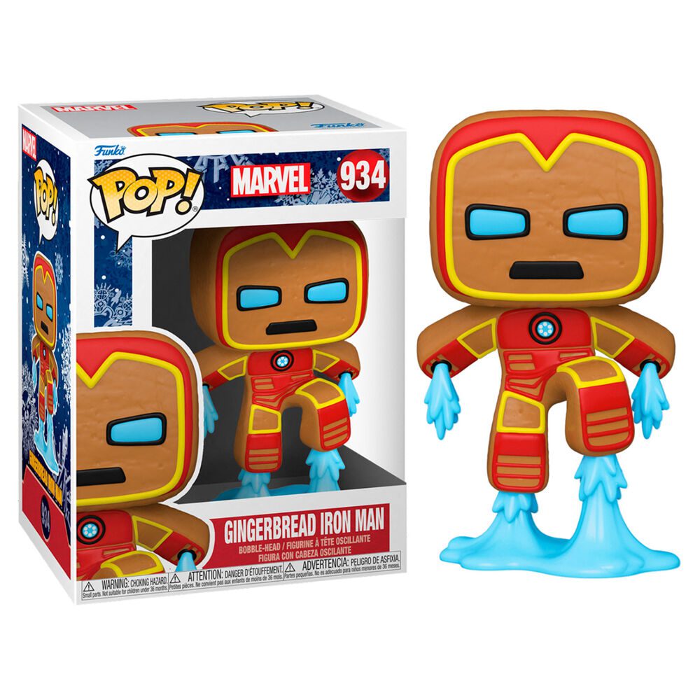 Iron Man Funko Pop! Marvel: Holiday Vinyl Bobblehead
