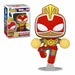 Captain Marvel Funko Pop! Marvel: Holiday Vinyl Bobblehead