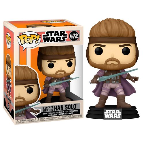 Han Solo Funko Pop Star Wars Concept Series Bobblehead
