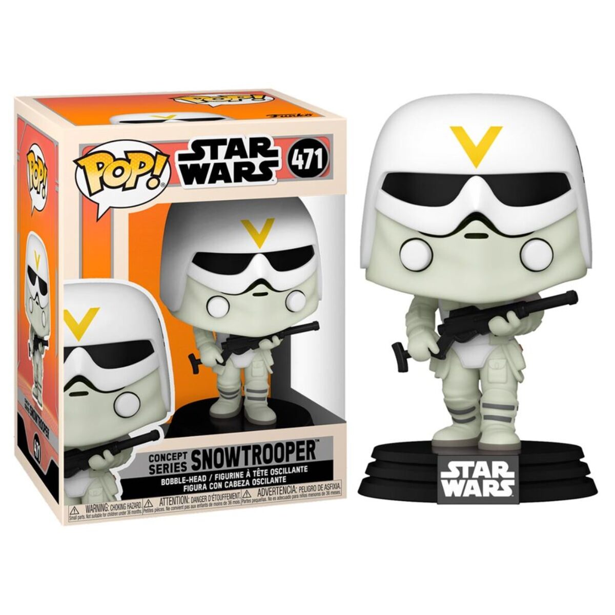 Snowtrooper Pop Star Wars Funko Pop Star Wars Concept Series Bobblehead