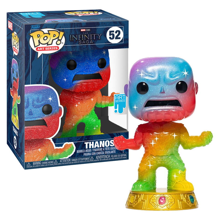 Thanos Funko Pop! Marvel Infinity Saga Art Series Bobblehead