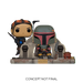 Bobba Fett & Fennec Shand Funko Pop! Star Wars: Mandalorian Vinyl Bobblehead