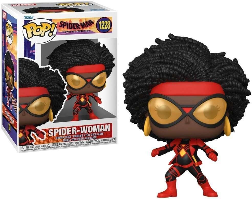 Spider-Woman Funko Pop! Marvel Spider-Man Across The Spider-Verse Bobblehead
