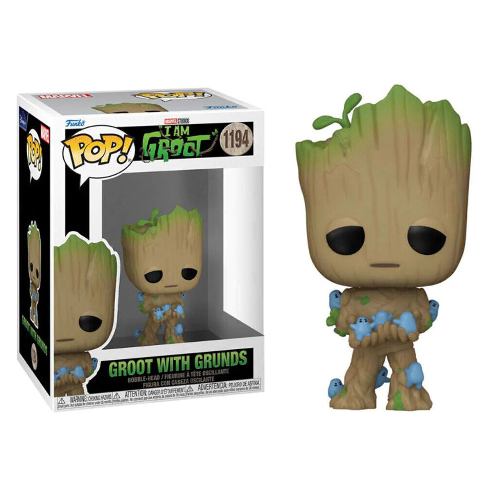 Groot With Grunds Funko Pop! Marvel: I Am Groot Bobblehead