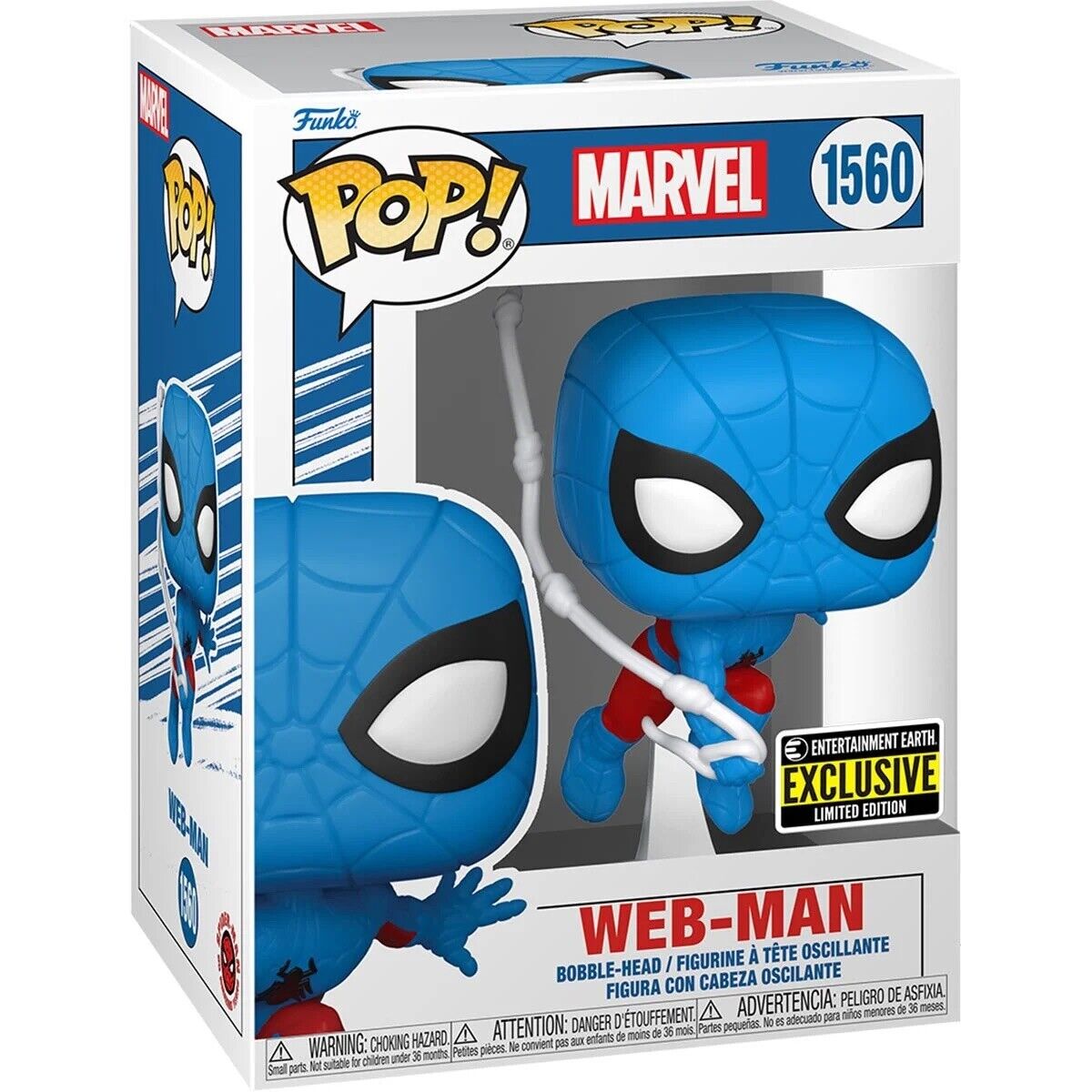 Web-Man Funko Pop! Marvel Spider-Man Bobblehead