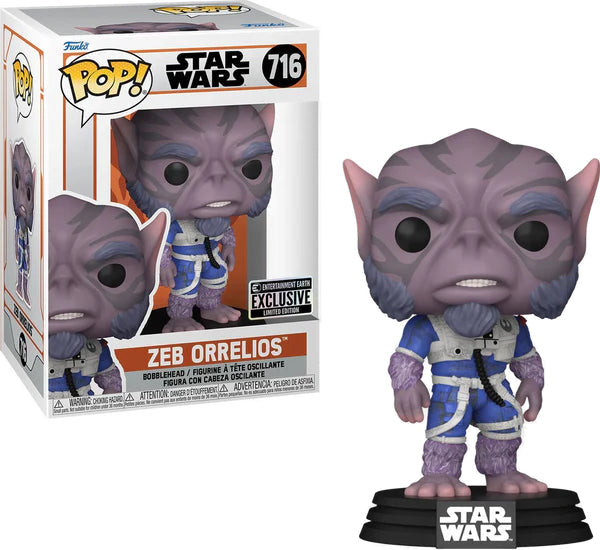Zeb Orrelios Funko Pop! Star Wars Bobblehead