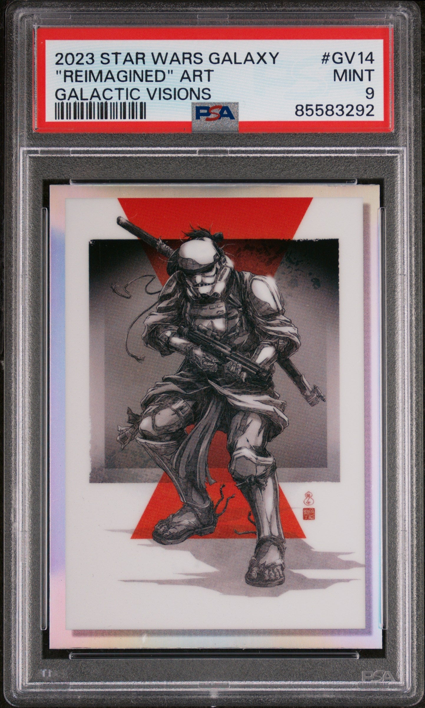 2023 TOPPS CHROME STAR WARS GALAXY GALACTIC VISIONS REIMAGINED 