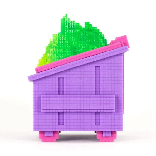 Magical 8-Bit Dumpster Fire Vinyl Figure - Limited Edition Entertainment Earth Exclusive