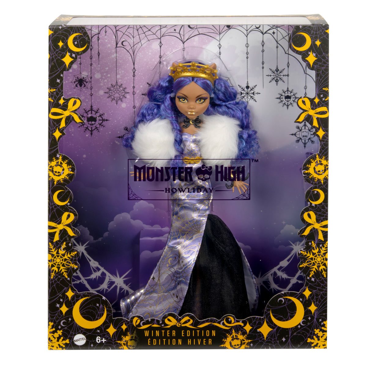 Monster High Howliday Clawdeen Wolf Doll - 2023