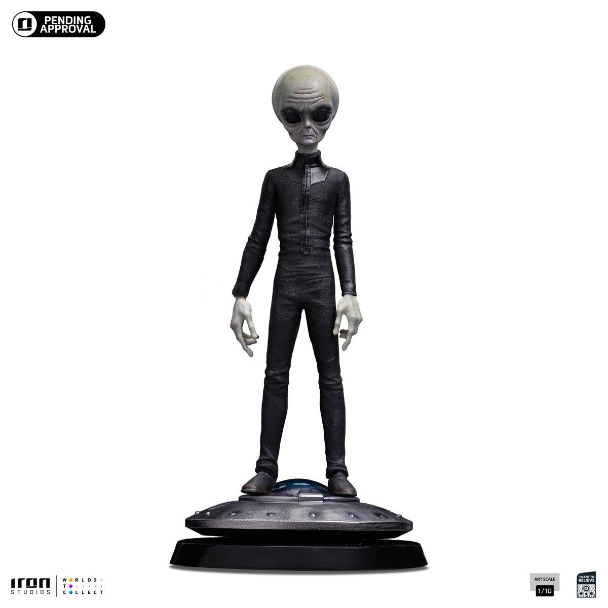 Alien Grey I Want To Believe Limited Edition 1:10 Art Scale Statue