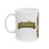 Marcus the Worm in Super Hero Form as The Incredible Sardine - Ceramic Mug, (11oz, 15oz)
