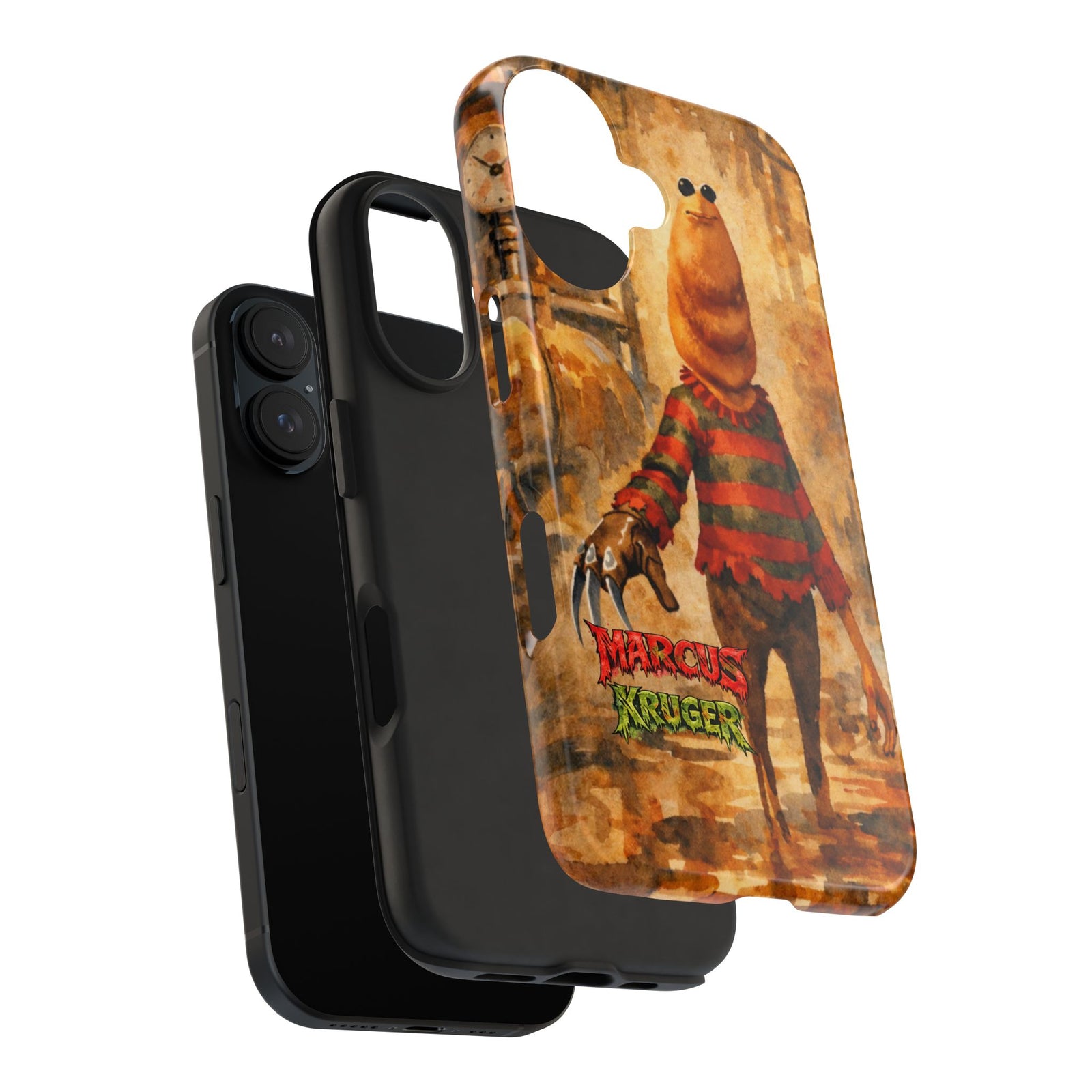 Copy of The Incredible Sardine Phone Case — A Muscular Take on a Marcus the Worm