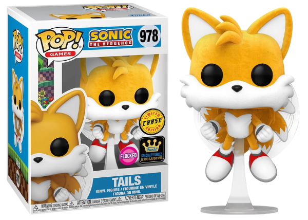 Tails (Flocked, Flying, Sonic the Hedgehog) 978 - Specialty Series Exclusive **Chase**
