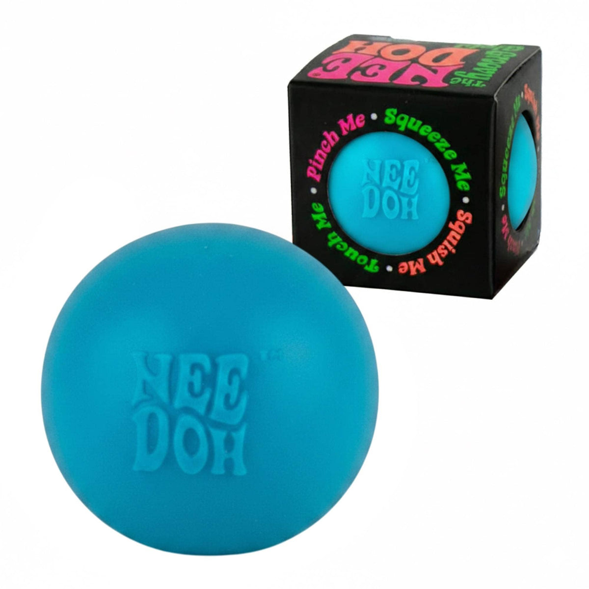 World's Smallest Nee-Doh Blue Squishy Stress Reliever