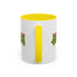 Teenage Mutant Marcus Turtle Accent Coffee Mug - A Marcus the Worm Retro Turtle (11/15oz)