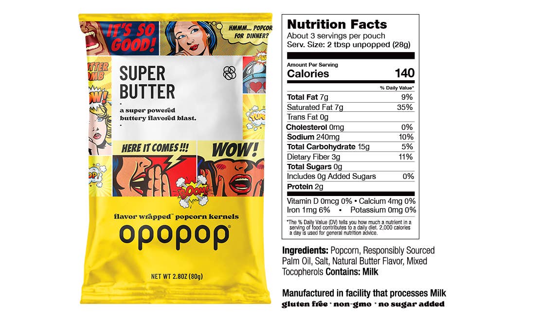 Opopop Flavor Wrapped Popcorn Kernels Discovery Collection
