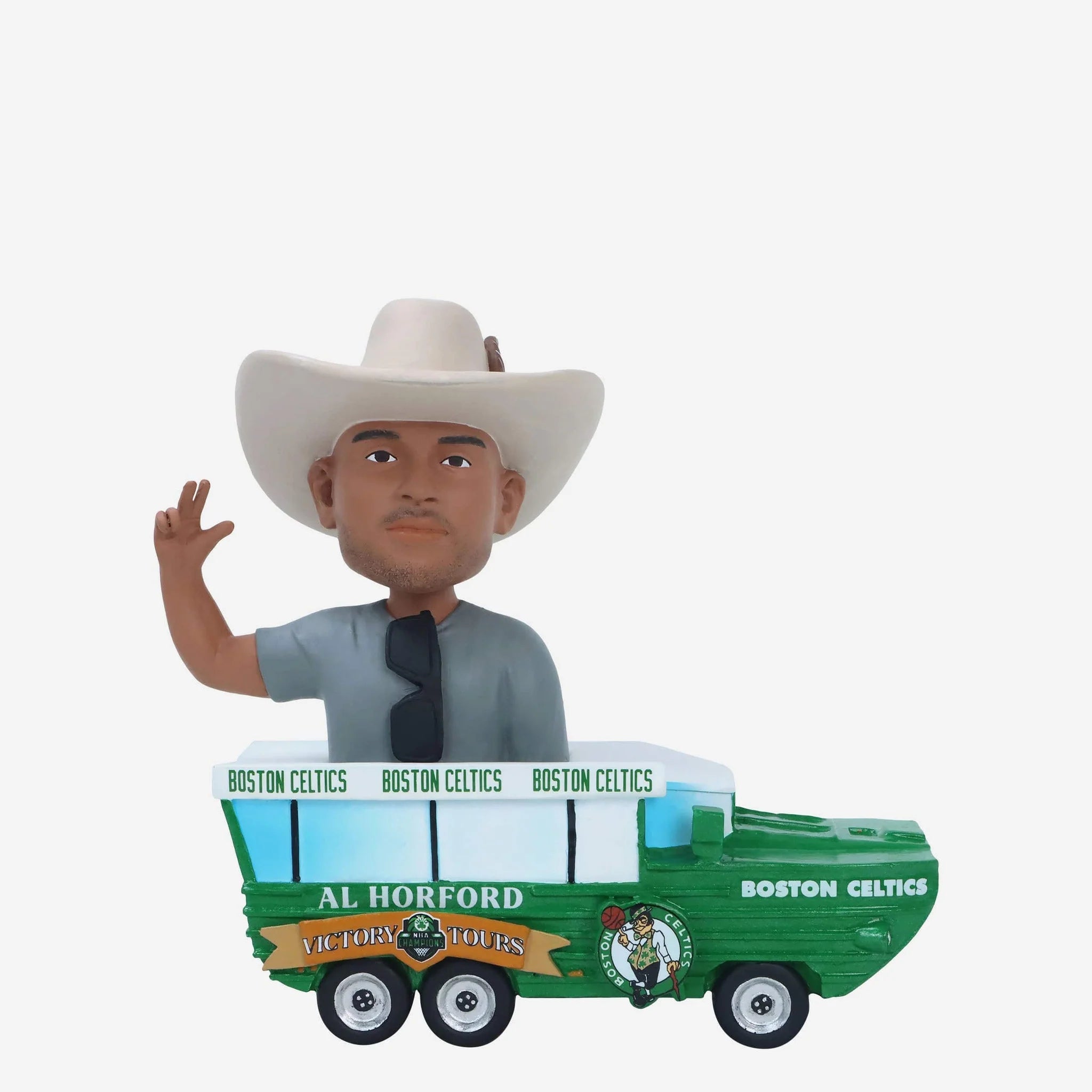 Boston Celtics 2024 NBA Champions Parade Duck Boat Bobbleheads