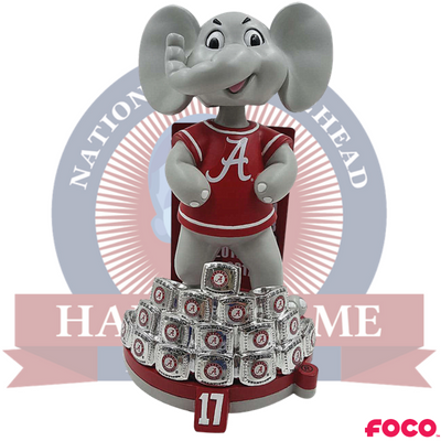 Alabama Crimson Tide 17-Time National Champions Bobblehead