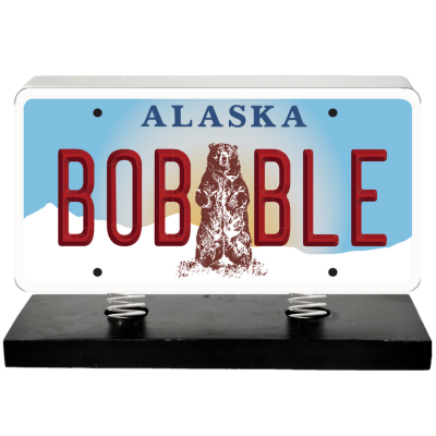 License Plate Bobbles
