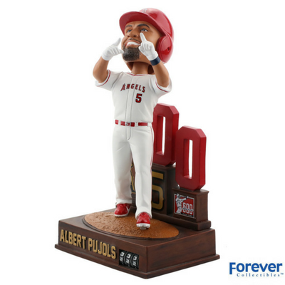 Albert Pujols Los Angeles Angels 600 Home Run Tracker Bobblehead
