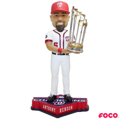 Washington Nationals 2019 World Series Champions Bobbleheads