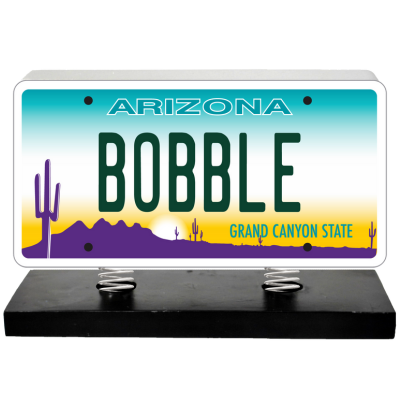 License Plate Bobbles