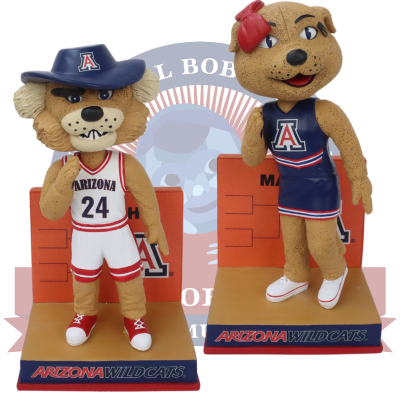 Arizona Wildcats Basketball Dancing in March Bobbleheads