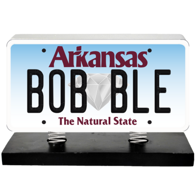 License Plate Bobbles