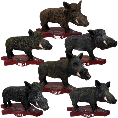 Arkansas Razorbacks Mascot Bobbleheads