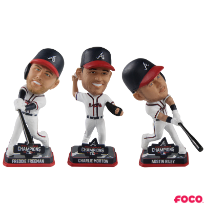 Atlanta Braves 2021 World Series Champions Bobbleheads