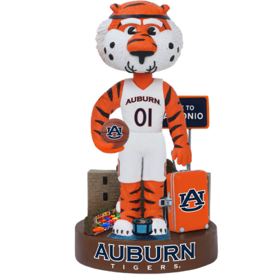 Auburn Tigers Aubie the Tiger Welcome to San Antonio Bobblehead (Presale)