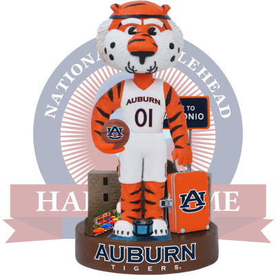 Auburn Tigers Aubie the Tiger Welcome to San Antonio Bobblehead (Presale)