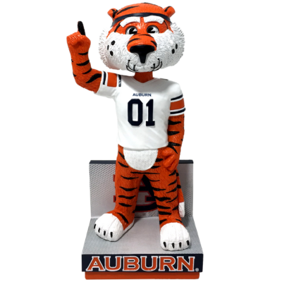 Aubie the Tiger Auburn Tigers Mascot Football Jersey Bobbleheads