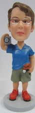 Male Videographer Bobblehead