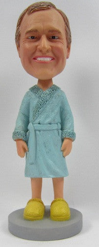 Male Bathrobe Bobblehead
