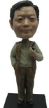Pipe Smoking Bobblehead