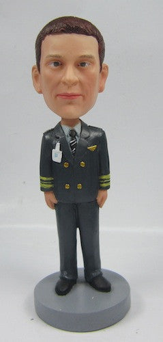 Pilot Captain Bobblehead