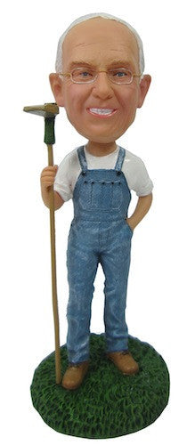 Farmer Bobblehead